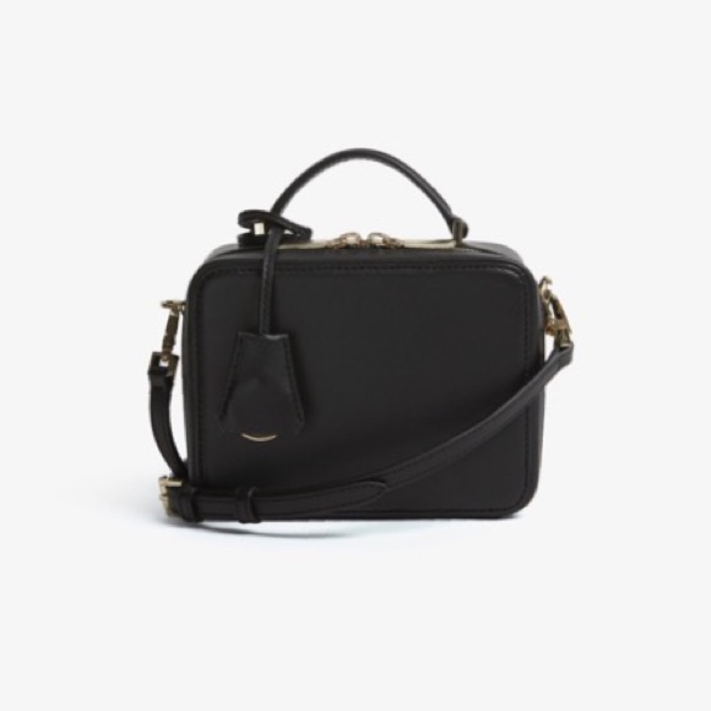 Mini Leather Trunk Bag